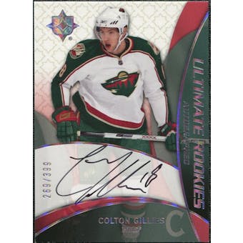 2008/09 Upper Deck Ultimate Collection Rookie #67 Colton Gillies Autograph /399