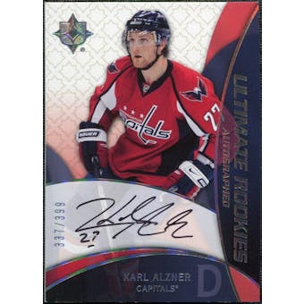 2008/09 Upper Deck Ultimate Collection Rookie #89 Karl Alzner Autograph /399