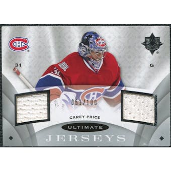 2008/09 Upper Deck Ultimate Collection Ultimate Jerseys #UJCP Carey Price /100