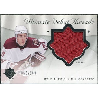 2008/09 Upper Deck Ultimate Collection Debut Threads #DTKT Kyle Turris /200