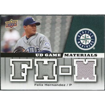 2009 Upper Deck UD Game Materials #GMFH Felix Hernandez