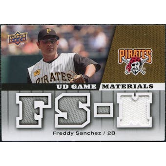 2009 Upper Deck UD Game Materials #GMFS Freddy Sanchez