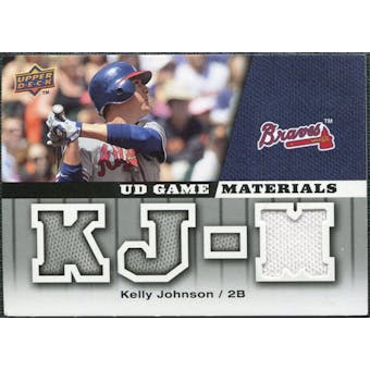2009 Upper Deck UD Game Materials #GMKJ Kelly Johnson