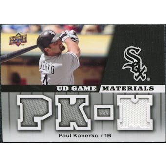 2009 Upper Deck UD Game Materials #GMPK Paul Konerko