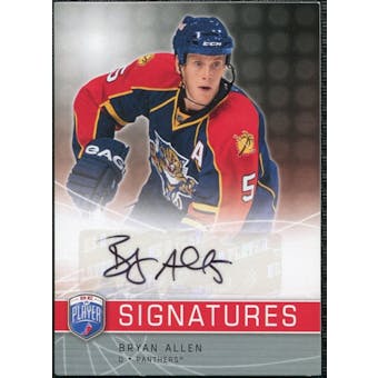 2008/09 Upper Deck Be A Player Signatures #SBA Bryan Allen Autograph