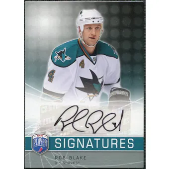 2008/09 Upper Deck Be A Player Signatures #SBK Rob Blake Autograph