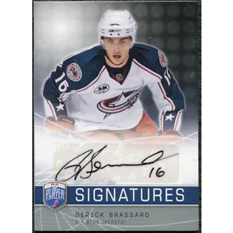 2008/09 Upper Deck Be A Player Signatures #SBR Derick Brassard Autograph