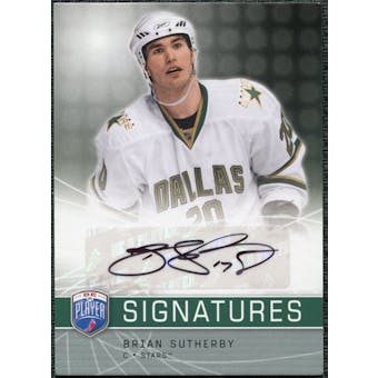 2008/09 Upper Deck Be A Player Signatures #SBS Brian Sutherby Autograph