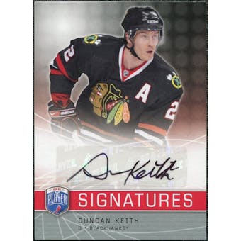2008/09 Upper Deck Be A Player Signatures #SDK Duncan Keith Autograph