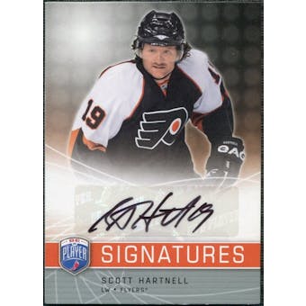 2008/09 Upper Deck Be A Player Signatures #SHA Scott Hartnell Autograph