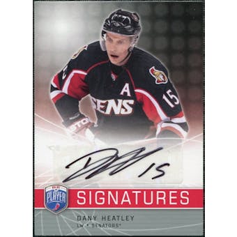 2008/09 Upper Deck Be A Player Signatures #SHE Dany Heatley Autograph