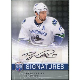 2008/09 Upper Deck Be A Player Signatures #SKE Ryan Kesler Autograph
