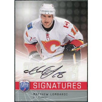 2008/09 Upper Deck Be A Player Signatures #SLO Matthew Lombardi Autograph