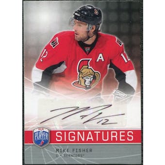 2008/09 Upper Deck Be A Player Signatures #SMF Mike Fisher Autograph