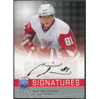 2008/09 Upper Deck Be A Player Signatures #SMH Marian Hossa Autograph