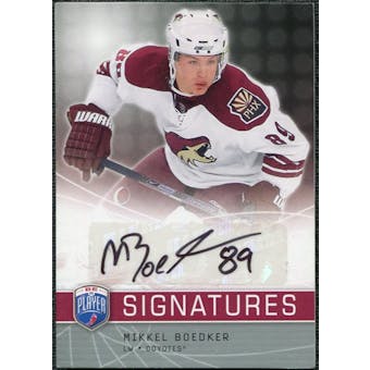 2008/09 Upper Deck Be A Player Signatures #SMI Mikkel Boedker Autograph