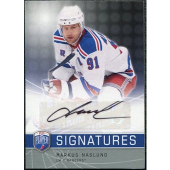 2008/09 Upper Deck Be A Player Signatures #SMN Markus Naslund Autograph