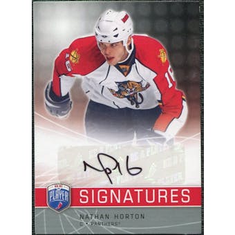 2008/09 Upper Deck Be A Player Signatures #SNH Nathan Horton Autograph