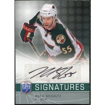 2008/09 Upper Deck Be A Player Signatures #SNS Nick Schultz Autograph