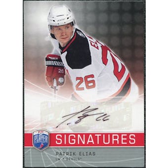 2008/09 Upper Deck Be A Player Signatures #SPE Patrik Elias Autograph