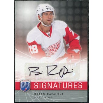 2008/09 Upper Deck Be A Player Signatures #SRA Brian Rafalski Autograph