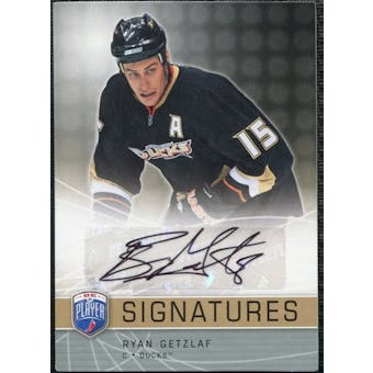 2008/09 Upper Deck Be A Player Signatures #SRG Ryan Getzlaf Autograph