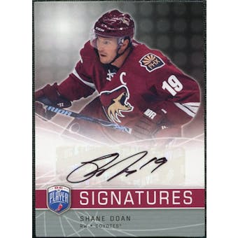 2008/09 Upper Deck Be A Player Signatures #SSD Shane Doan Autograph