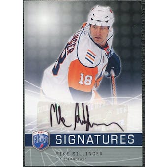2008/09 Upper Deck Be A Player Signatures #SSI Mike Sillinger Autograph