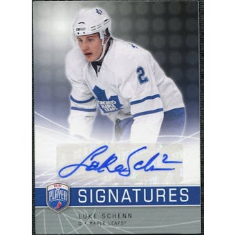 2008/09 Upper Deck Be A Player Signatures #SSL Luke Schenn Autograph