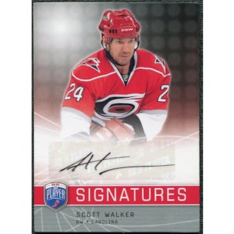 2008/09 Upper Deck Be A Player Signatures #SSW Scott Walker Autograph