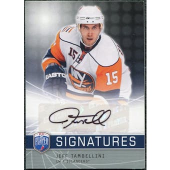 2008/09 Upper Deck Be A Player Signatures #STA Jeff Tambellini Autograph