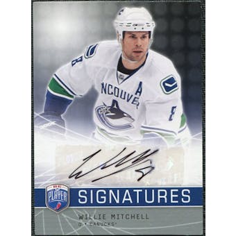 2008/09 Upper Deck Be A Player Signatures #SWM Willie Mitchell Autograph