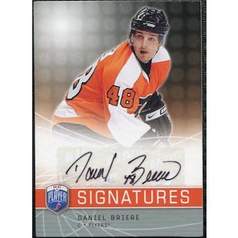 2008/09 Upper Deck Be A Player Signatures #SBRI Daniel Briere Autograph