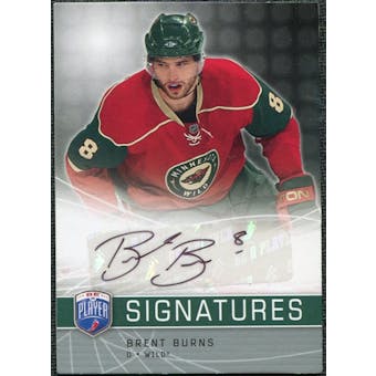 2008/09 Upper Deck Be A Player Signatures #SBUR Brent Burns Autograph