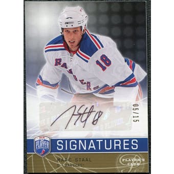 2008/09 Upper Deck Be A Player Signatures Player's Club #SSTA Marc Staal Autograph /15
