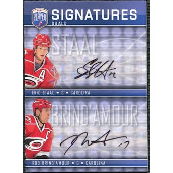 2008/09 Upper Deck Be A Player Signatures Dual #S2BS Rod Brind`Amour / Eric Staal Autograph