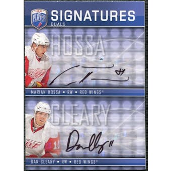 2008/09 Upper Deck Be A Player Signatures Dual #S2HC Dan Cleary Marian Hossa Autograph