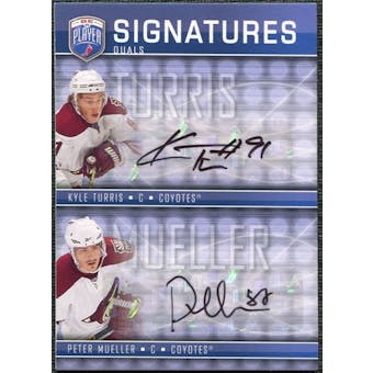 2008/09 Upper Deck Be A Player Signatures Dual #S2MT Peter Mueller / Kyle Turris Autograph