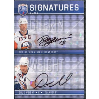 2008/09 Upper Deck Be A Player Signatures Dual #S2WG Bill Guerin / Doug Weight Autograph