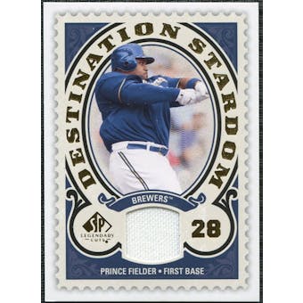 2009 Upper Deck SP Legendary Cuts Destination Stardom Memorabilia #PF Prince Fielder