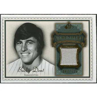 2009 Upper Deck SP Legendary Cuts Legendary Memorabilia #BD Bucky Dent /125