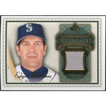 2009 Upper Deck SP Legendary Cuts Legendary Memorabilia #EM Edgar Martinez /125