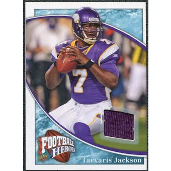 2009 Upper Deck Heroes Jerseys Retail Blue #RJTJ Tarvaris Jackson