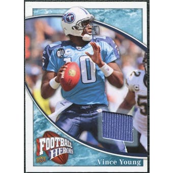 2009 Upper Deck Heroes Jerseys Retail Blue #RJVY Vince Young