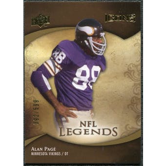 2009 Upper Deck Icons #198 Alan Page /599