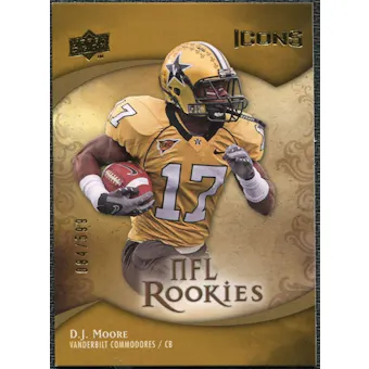 2009 Upper Deck Icons #147 D.J. Moore /599