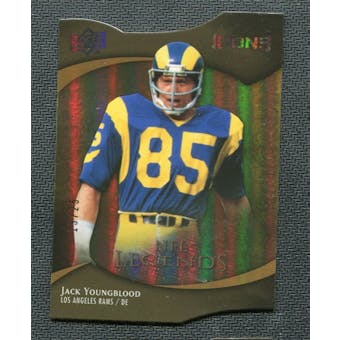 2009 Upper Deck Icons Gold Holofoil Die Cut #172 Jack Youngblood /25