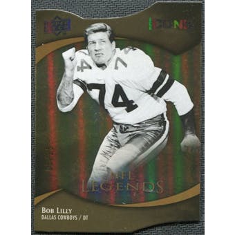 2009 Upper Deck Icons Gold Holofoil Die Cut #181 Bob Lilly /25