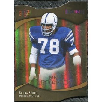 2009 Upper Deck Icons Gold Holofoil Die Cut #196 Bubba Smith /25