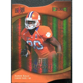 2009 Upper Deck Icons Gold Holofoil Die Cut #116 Aaron Kelly /50